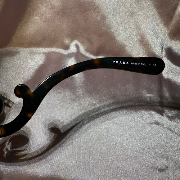 PRADA Minimal Baroque Sunglasses Brown - Picture 12 of 17